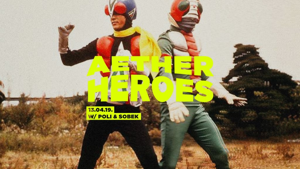 Aether Heroes with Poli & Sobek - Flyer front