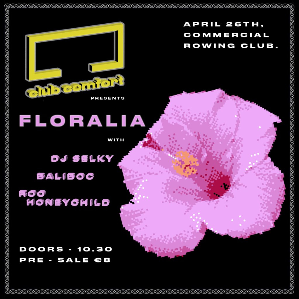 Club Comfort April: Floralia - Flyer front