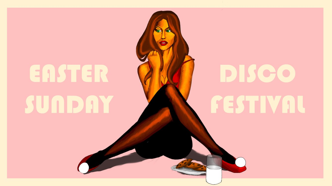 Easter Sunday Disco Festival & Fever 105 6th Birthday - Flyer front