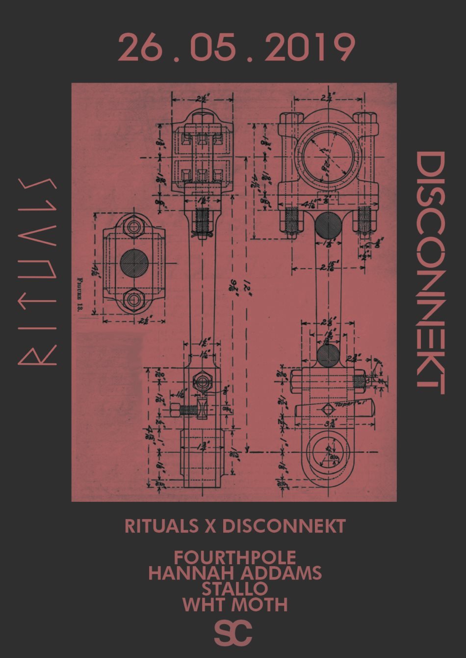 Rituals x Disconnekt - Flyer back