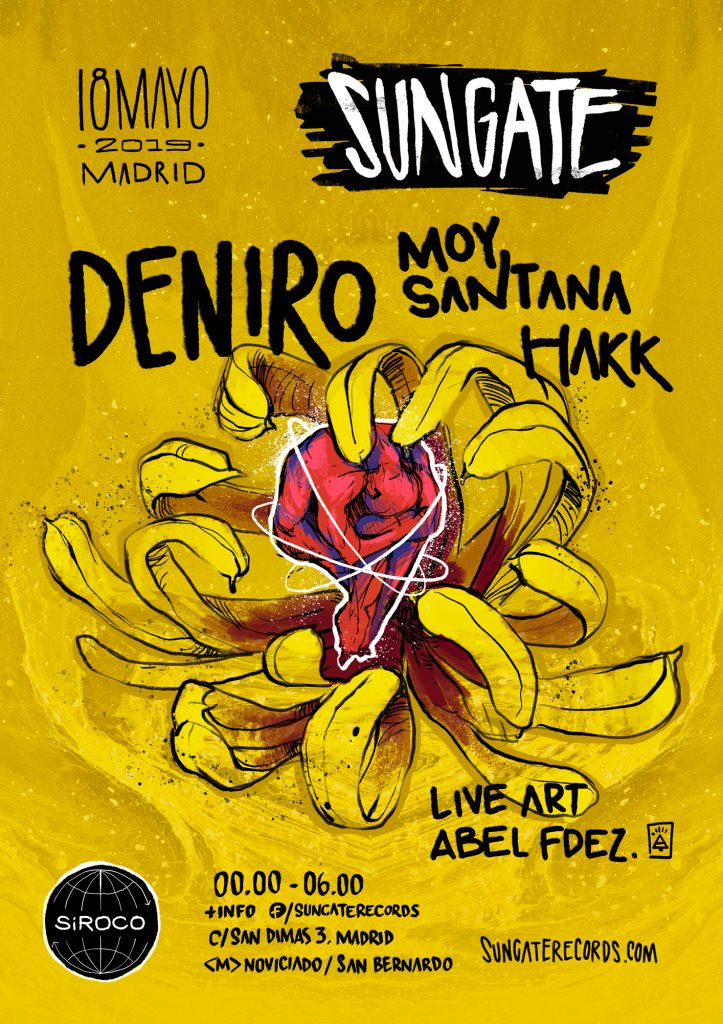 Sungate with Deniro - Flyer front