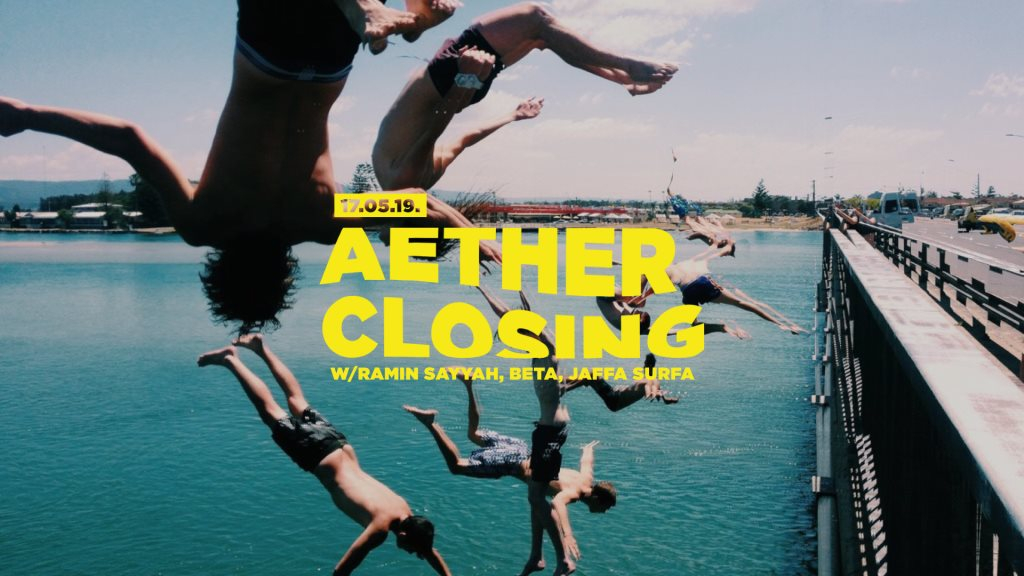 Aether Closing - Flyer front