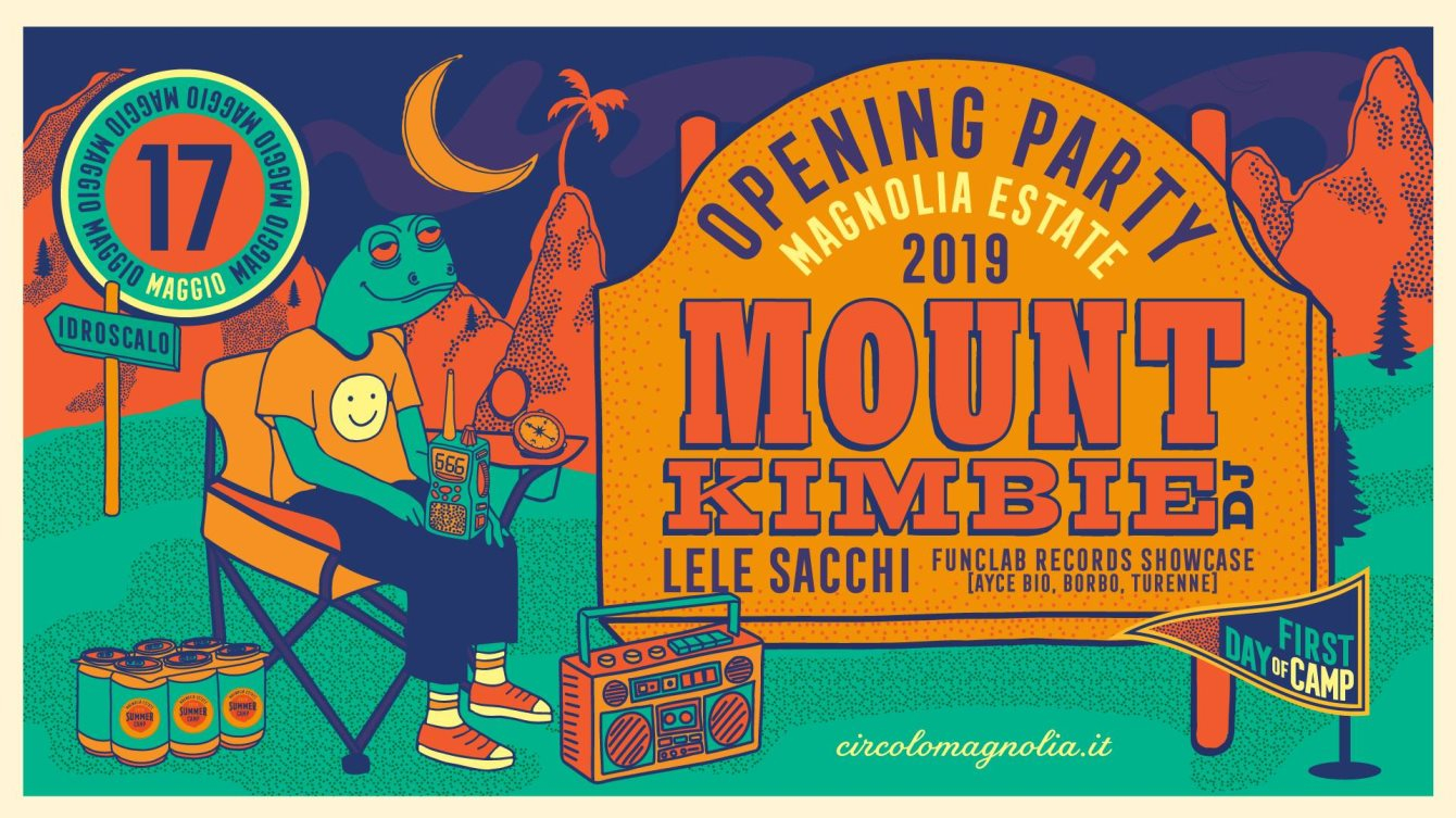 Magnolia Estate 2019 Opening Party - Flyer front