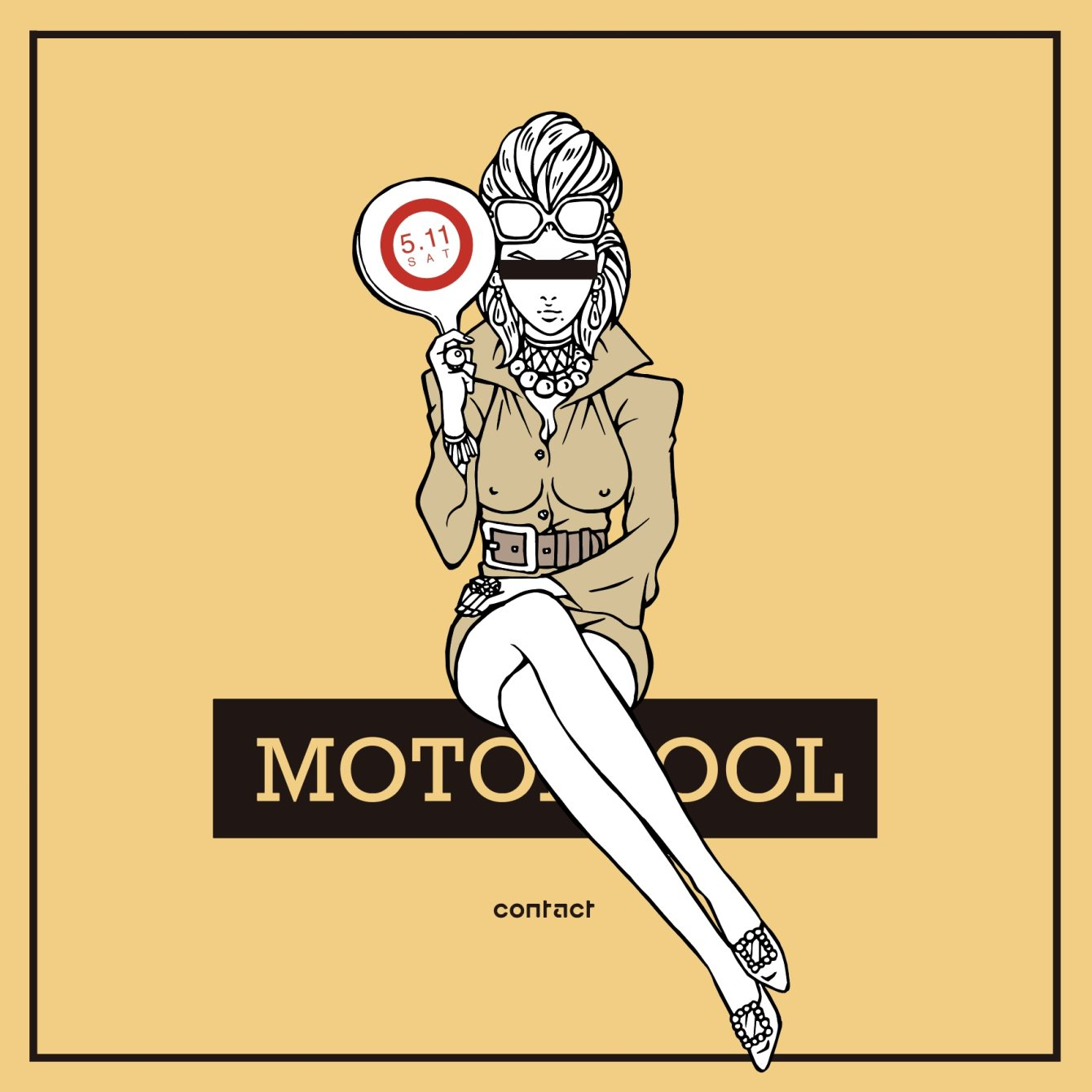 Motorpool - Ellen Allien “Alientronic” Album Release Tour - - Flyer front