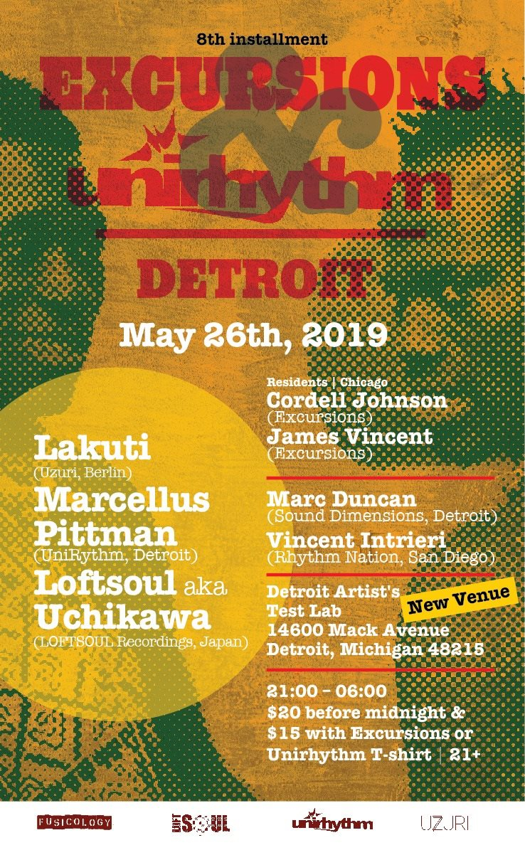Excursions: Detroit 2019 at Detroit Artists Test Lab, Detroit
