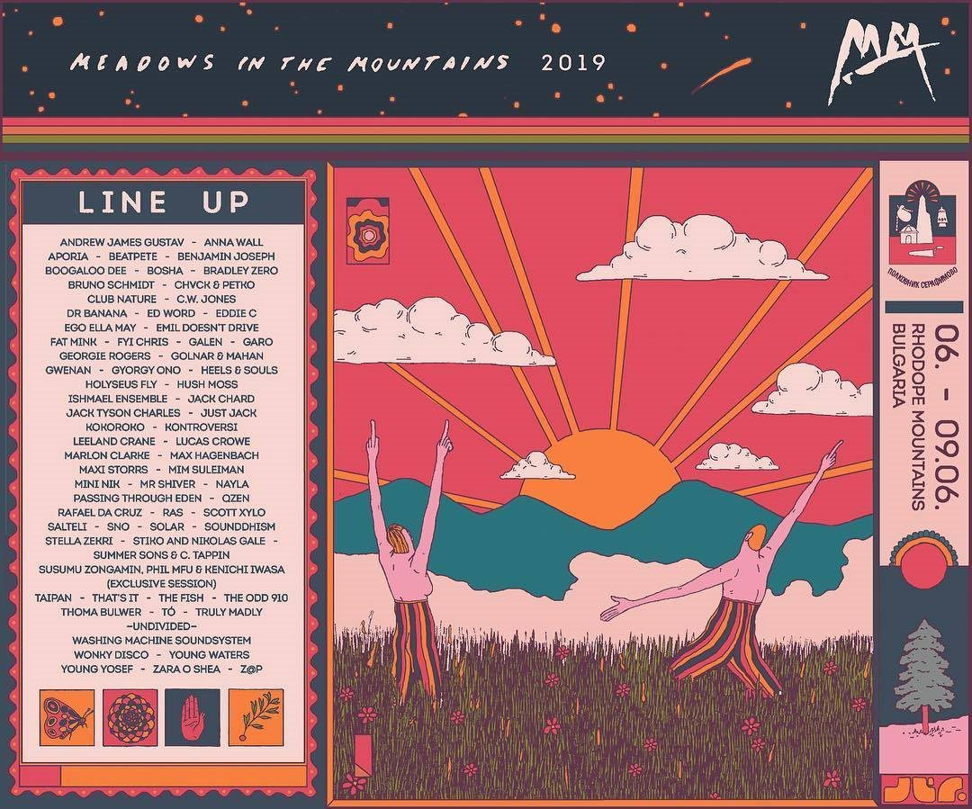 Meadows In The Mountains 2019 - Flyer front