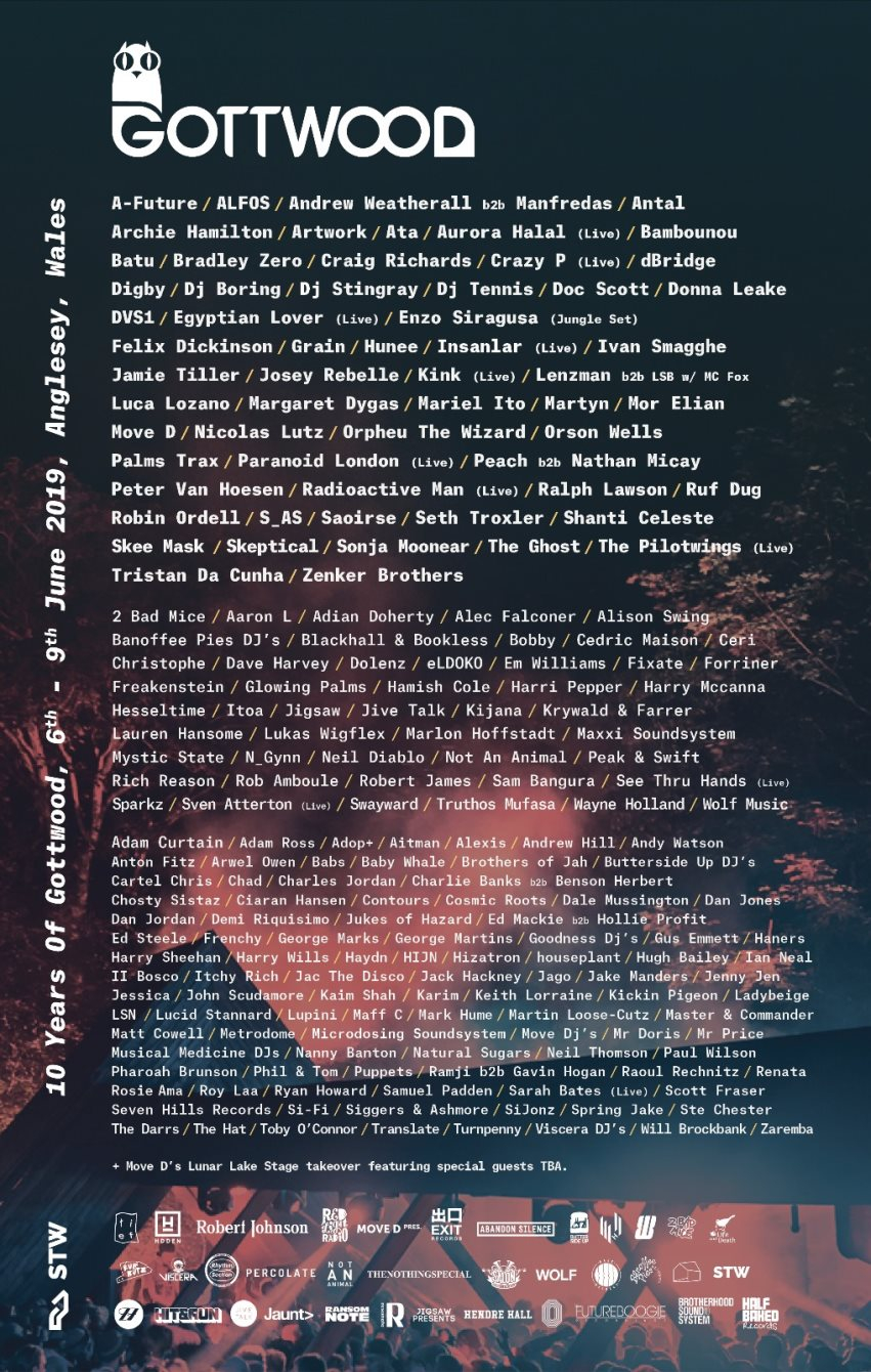 Gottwood Festival 2019 - Flyer front