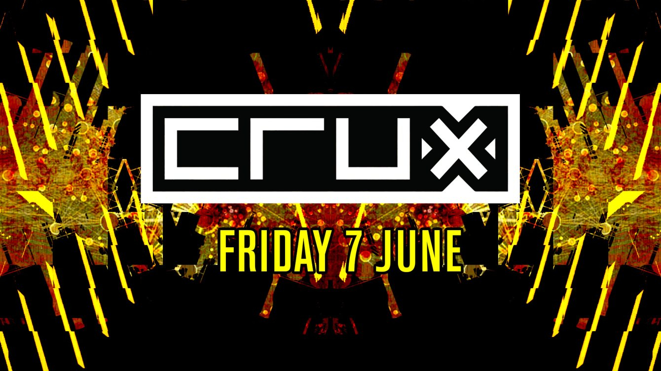 Crux – Audio-Visual Live Performance - Flyer front