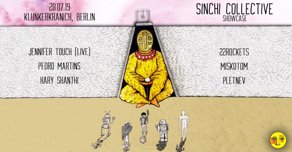 Sinchi Collective Showcase - Flyer front