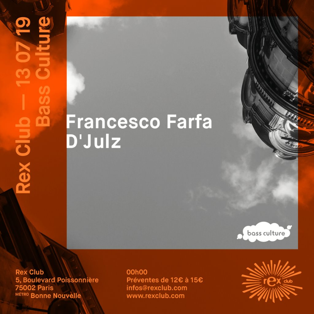 Bass Culture: Francesco Farfa & D'Julz - Flyer front