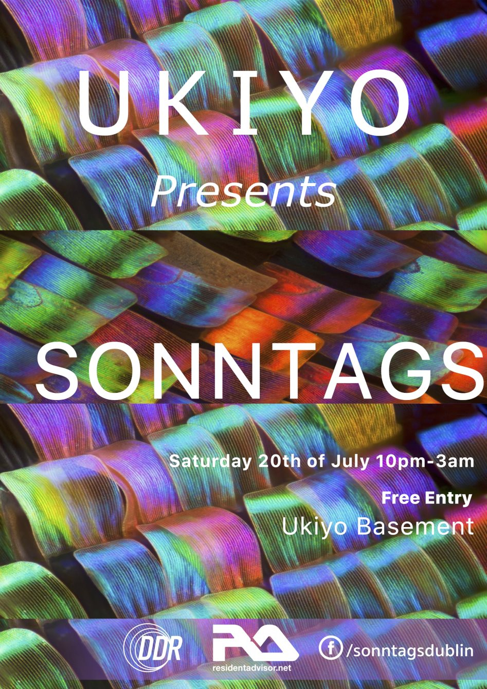 Sonntags - Flyer front