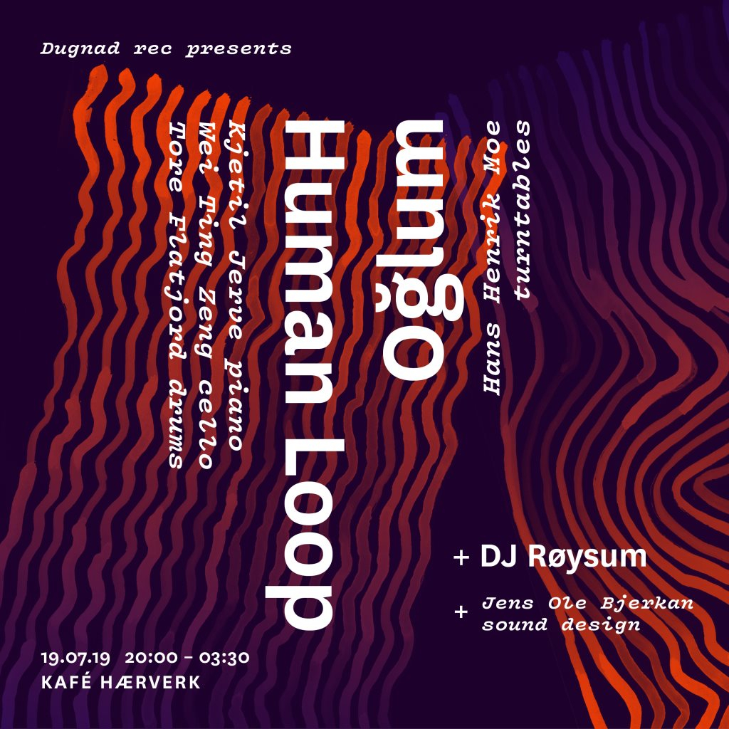 Human Loop // Oğlum // DJ Røysum - Flyer front