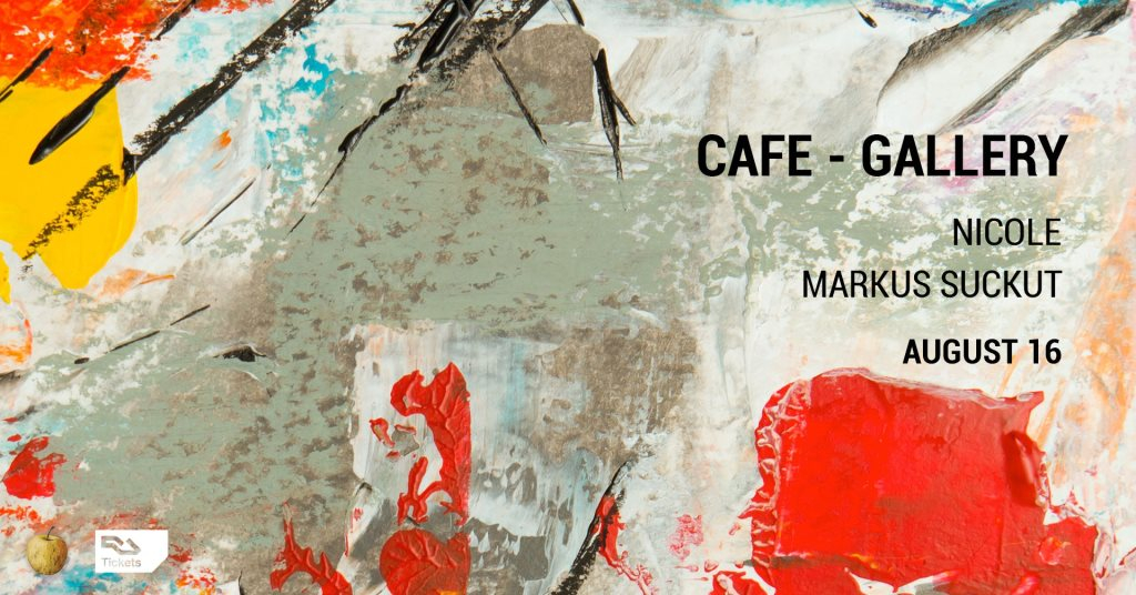 Cafe-Gallery: Markus Suckut • Nicole - Flyer front