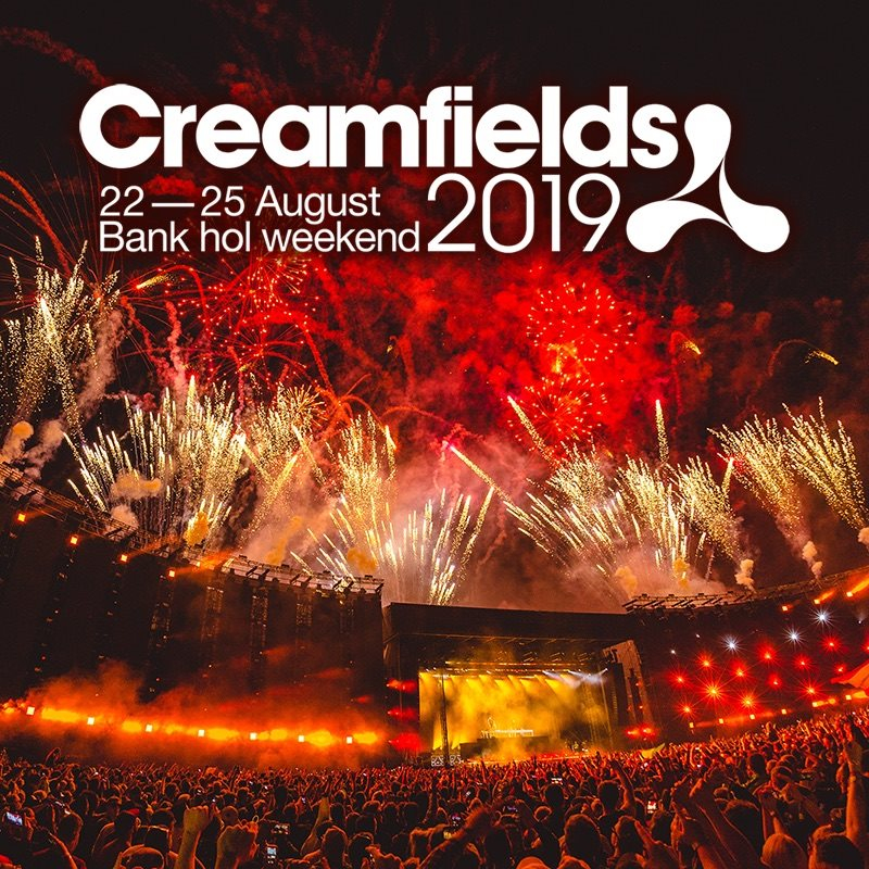 Creamfields 2019 - Flyer front