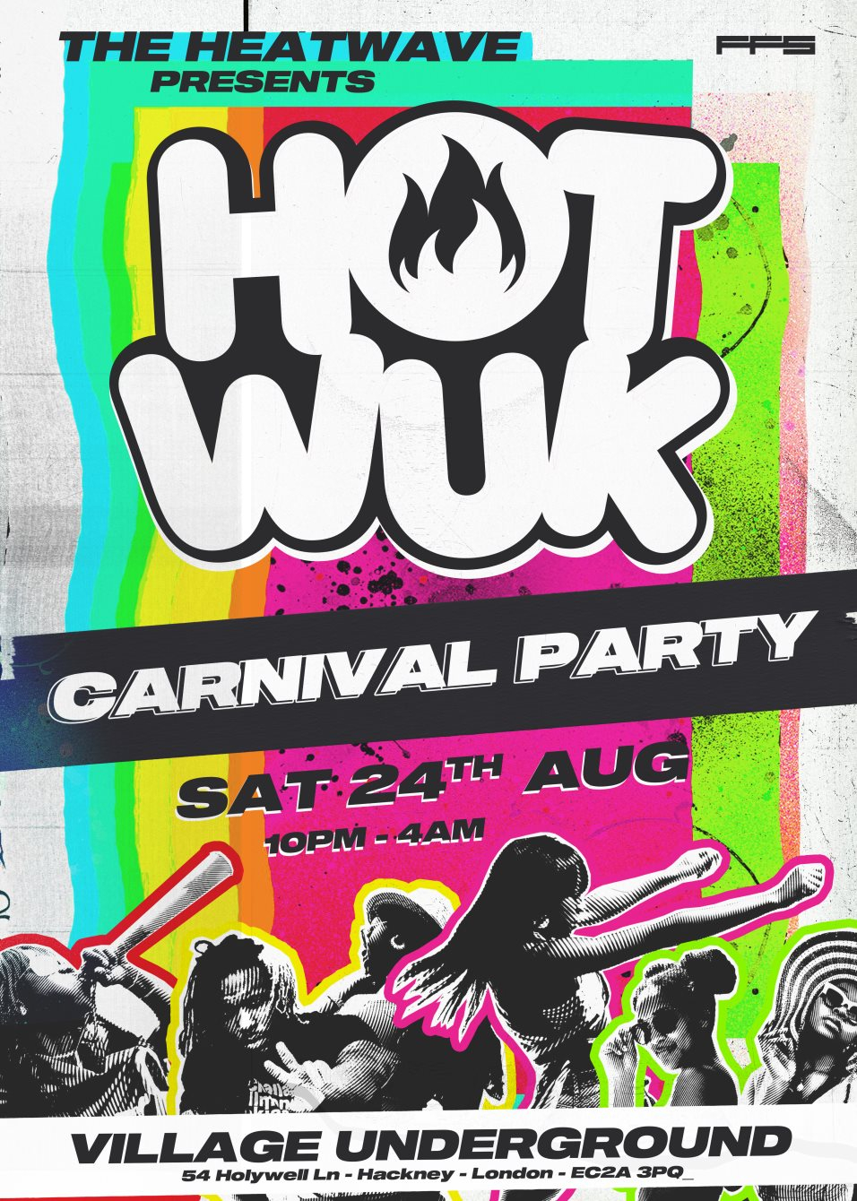 The Heatwave presents: Hot Wuk Carnival - Flyer back