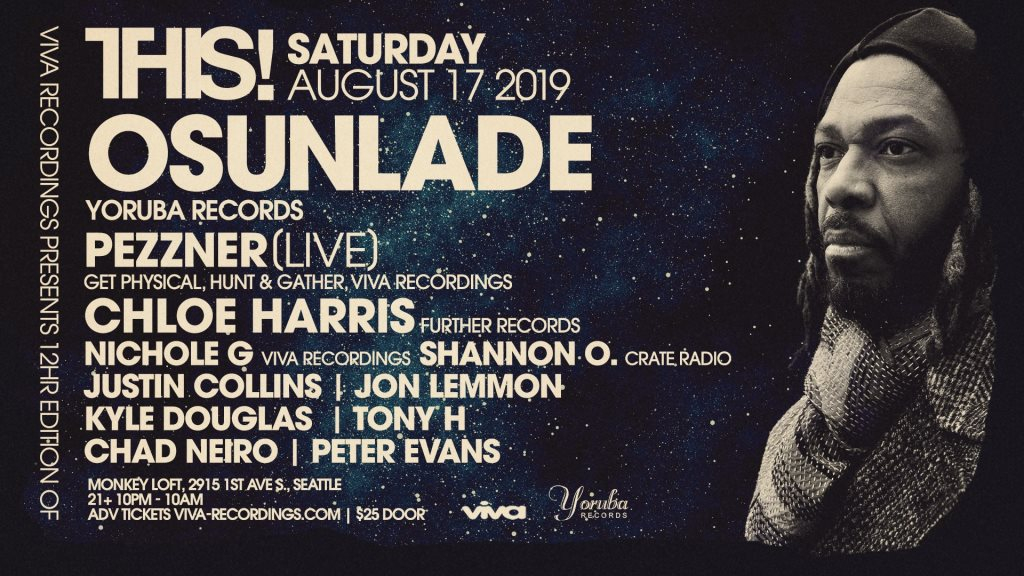 THIS! 12 Hour with Osunlade - Flyer front