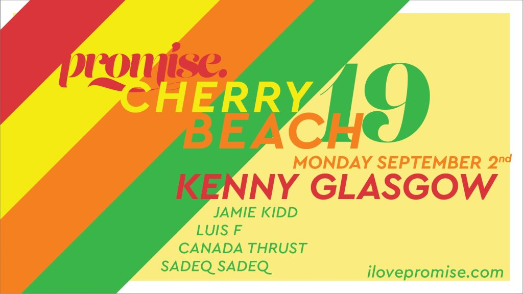 Promise Cherry Beach with Kenny Glasgow - Flyer front