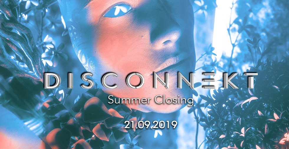 Disconnekt Summer Closing - Flyer front