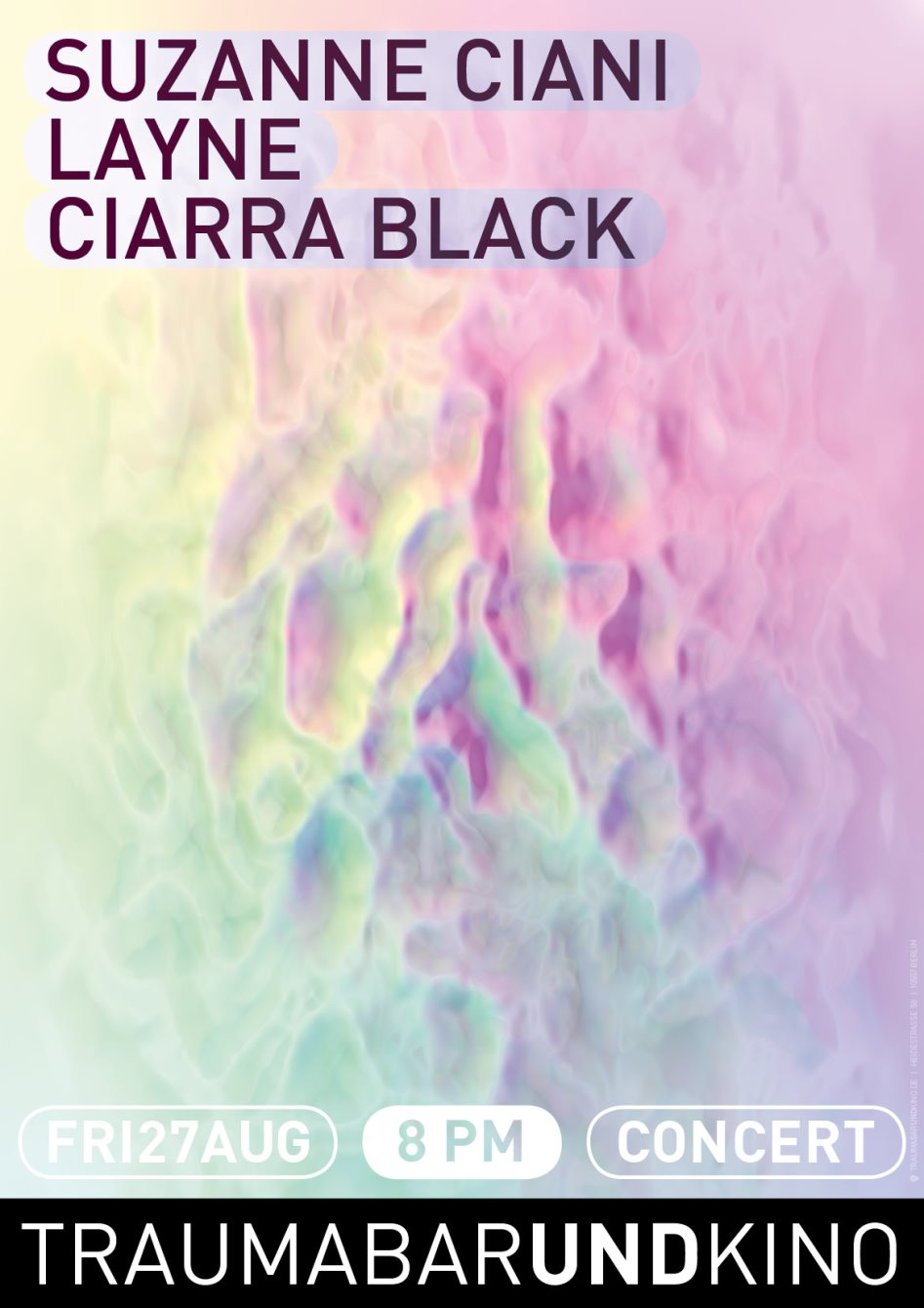 Sold Out - Suzanne Ciani, Layne, Ciarra Black - Flyer front