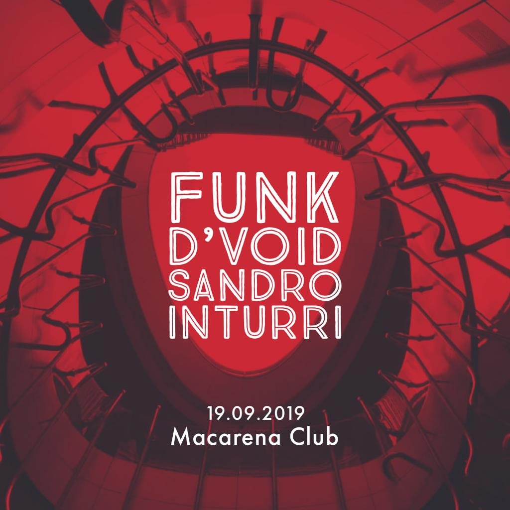 Funk D'void & Friends - Flyer front