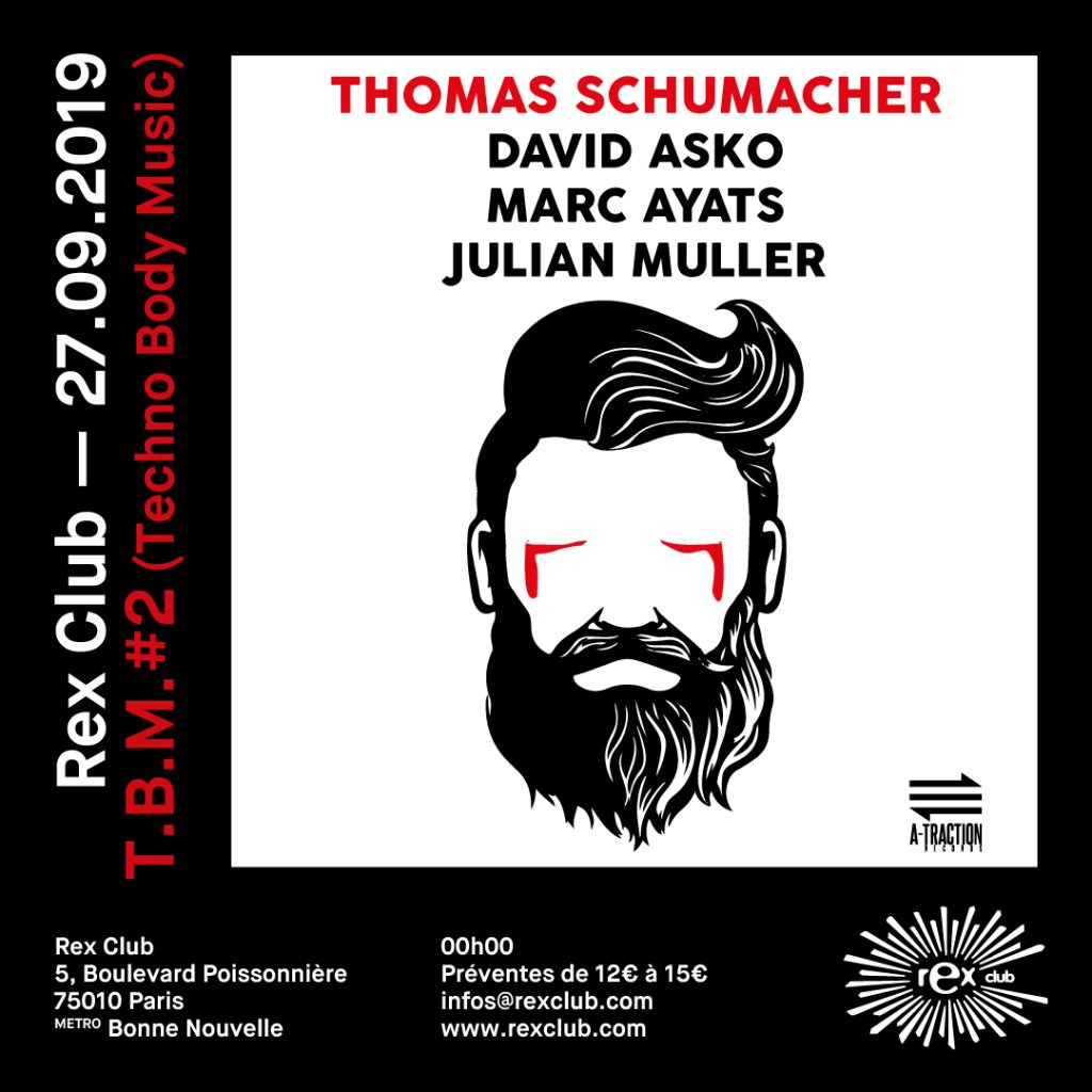 TBM (2): Thomas Schumacher, David Asko, Marc Ayats, Julian Muller - Flyer front