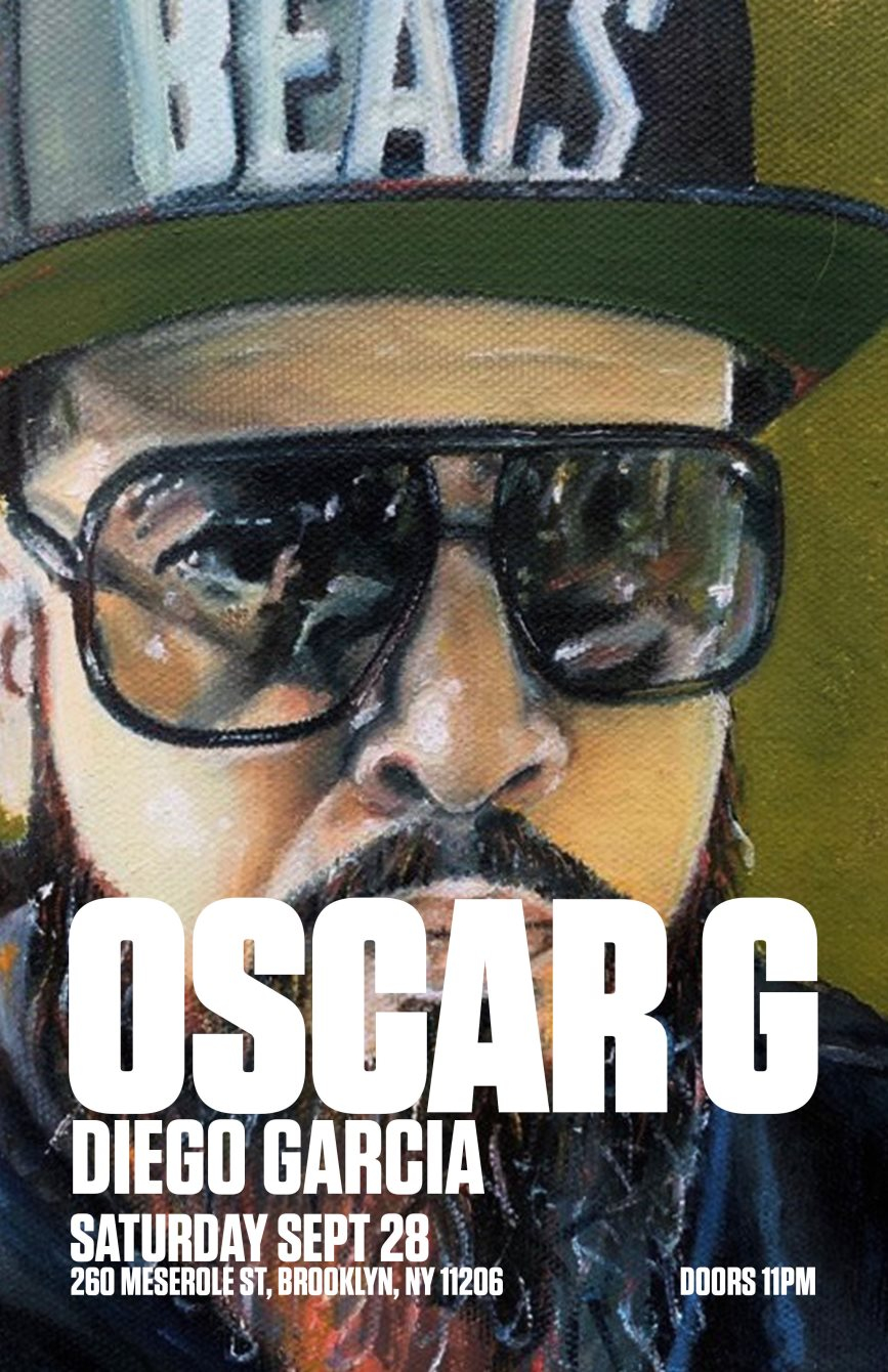 Oscar G - Flyer back