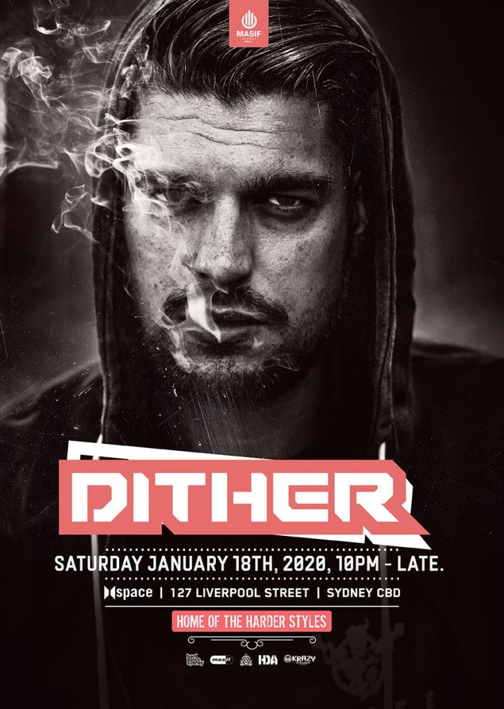 Masif Saturdays presents Dither [18.01.2020] - Flyer front