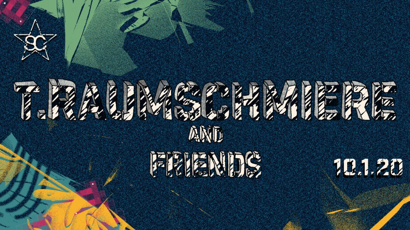 T.Raumschmiere & Friends - Flyer front