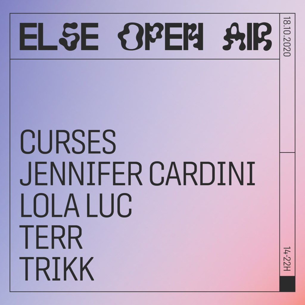 Else Open Air w. Curses, Jennifer Cardini & More - Flyer back