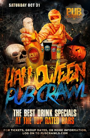 Fright Night Halloweekend Pub Crawl Houston - October 31 ...
