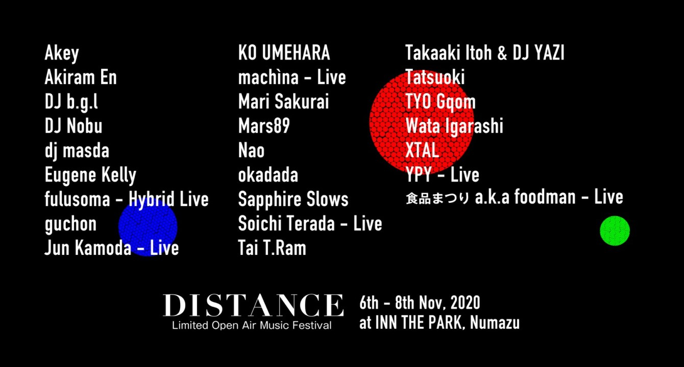 DISTANCE - Flyer front