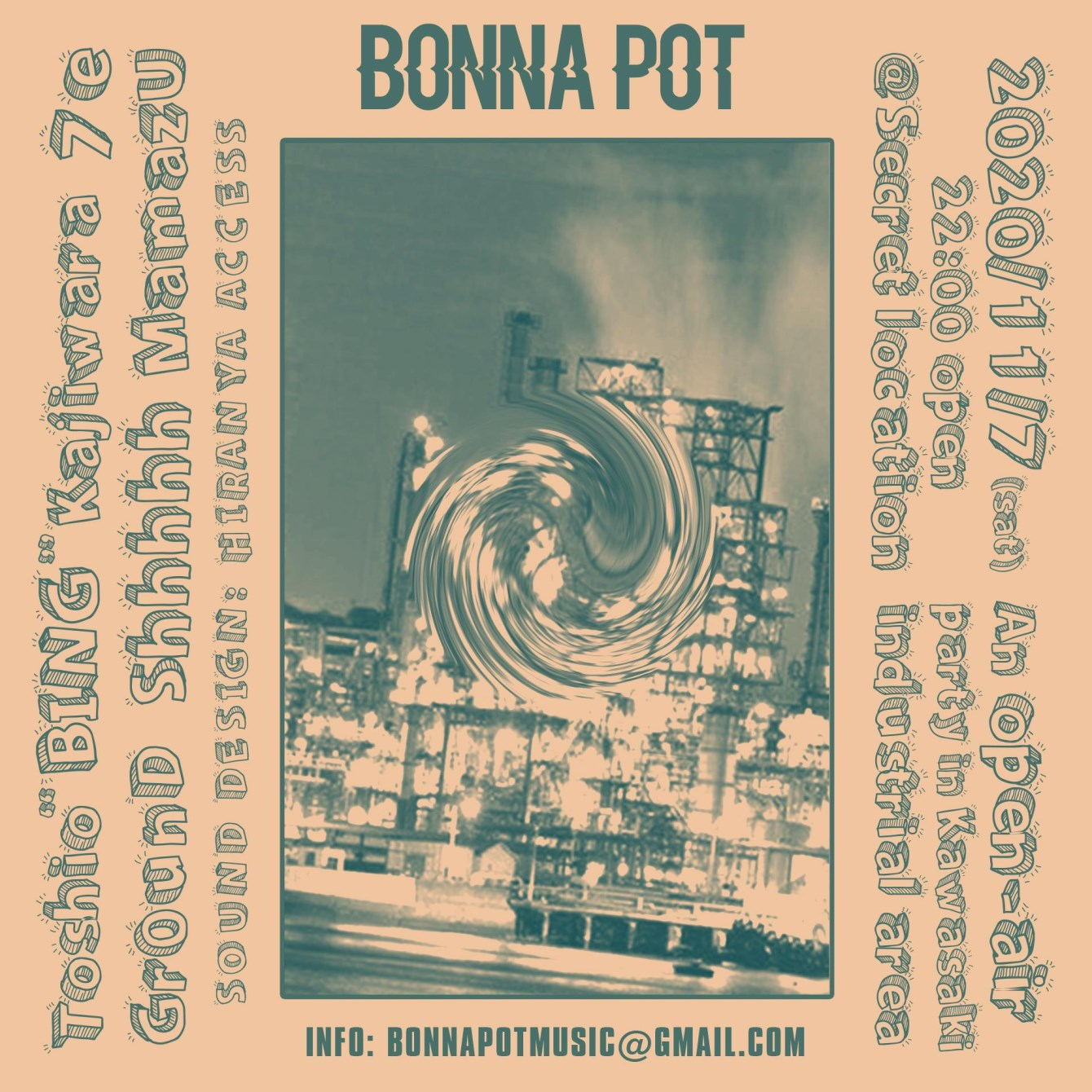 Bonna Pot - Flyer front