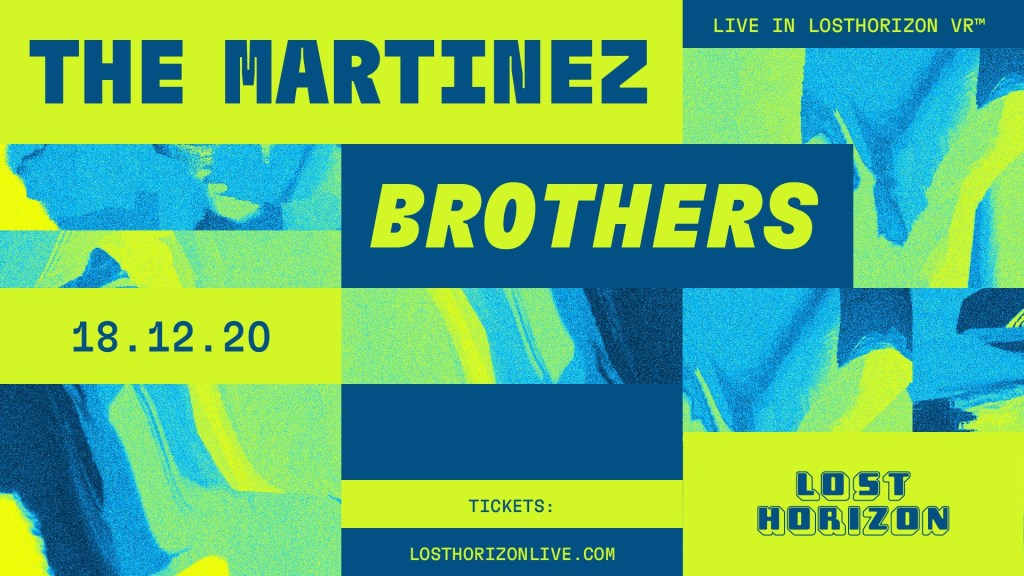 [POSTPONED] The Martinez Brothers - Lost Horizon - Flyer front