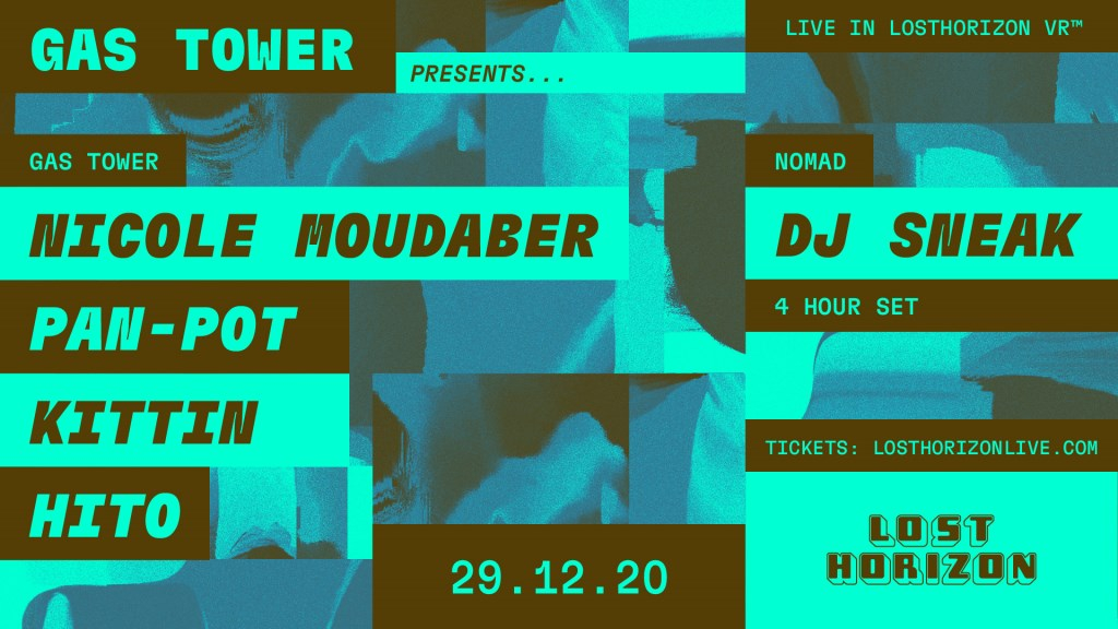 Gas Tower presents: DJ Sneak x Pan Pot x Nicole Moubader x Kittin x Hito - Flyer front