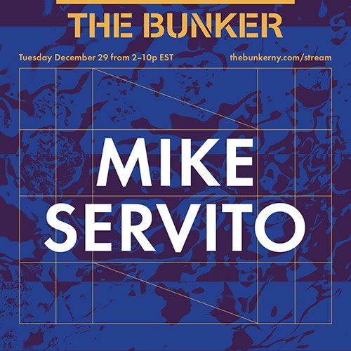 The Bunker Stream with Mike Servito - Flyer back