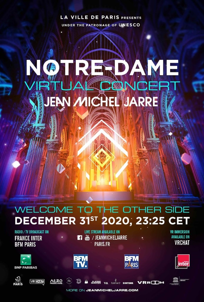 Jean-Michel Jarre presents: Welcome to the Other Side - Flyer front
