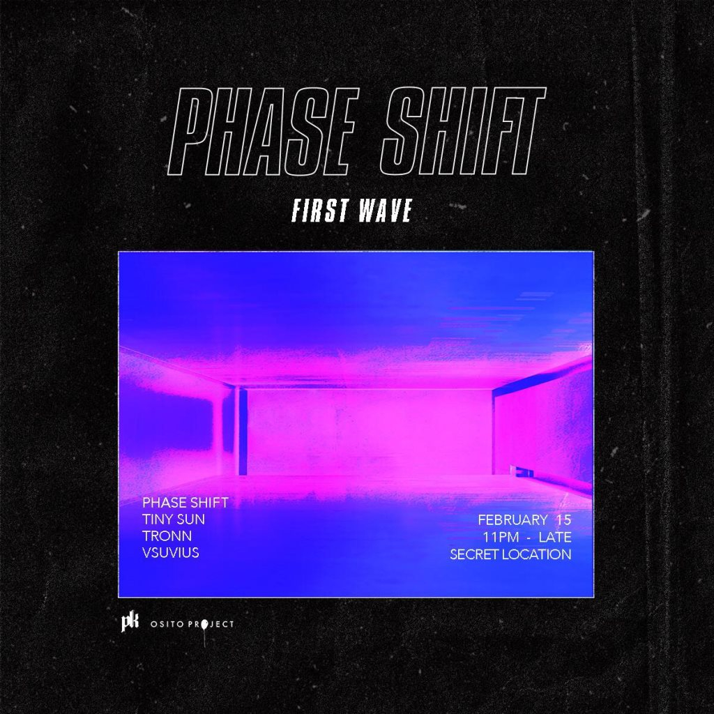 Phase Shift - First Wave - Flyer front