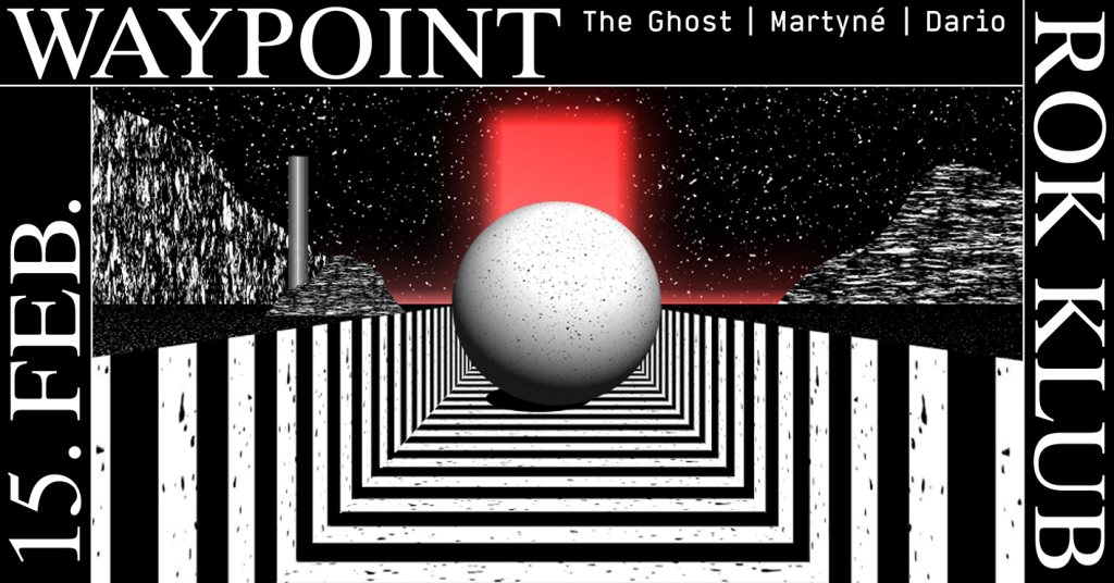 Waypoint with The Ghost - Flyer front