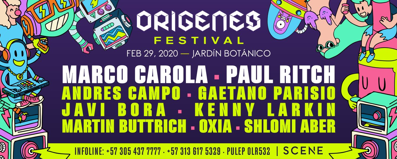 Origenes Festival - Flyer front