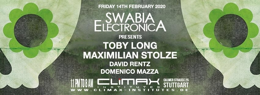 Swabia Electronica presents Maximilian Stolze & Toby Long - Flyer front