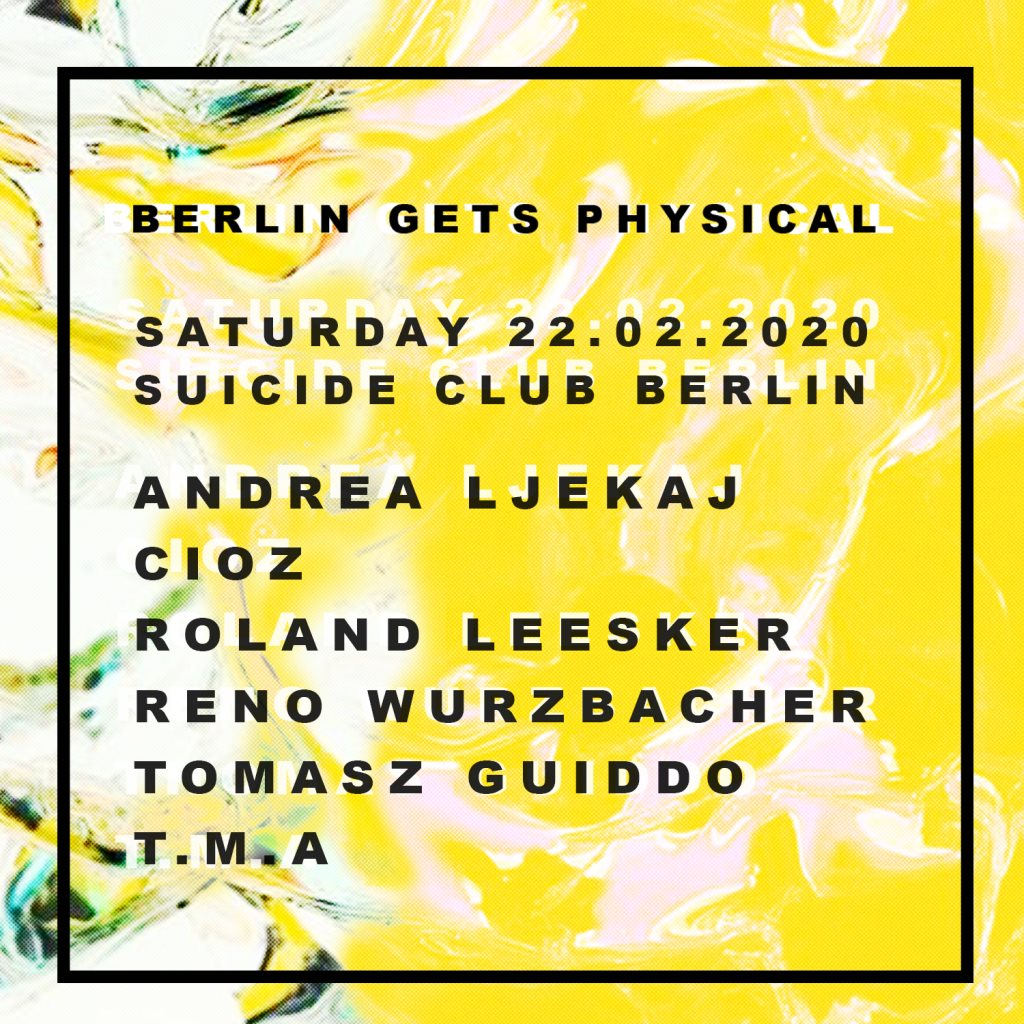 Berlin Gets Physical - Flyer back