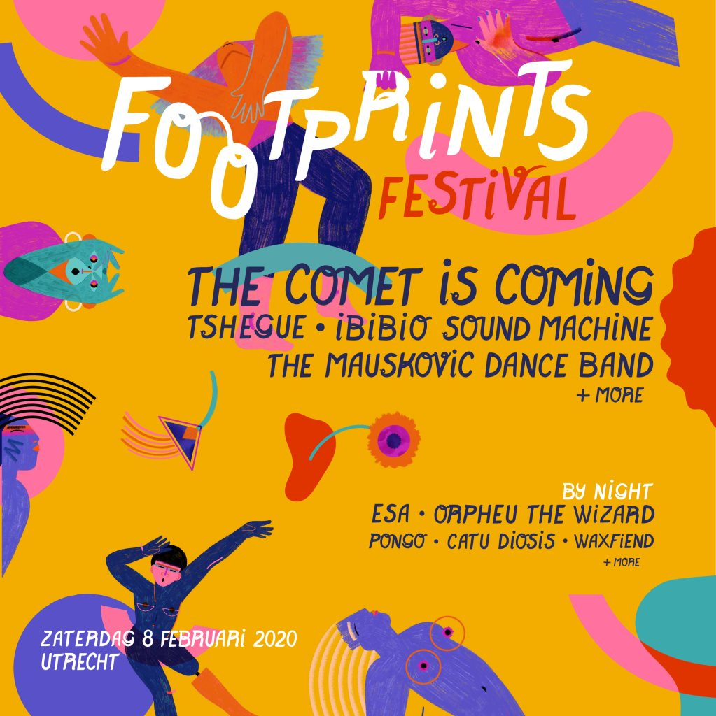Footprints Festival - Flyer front