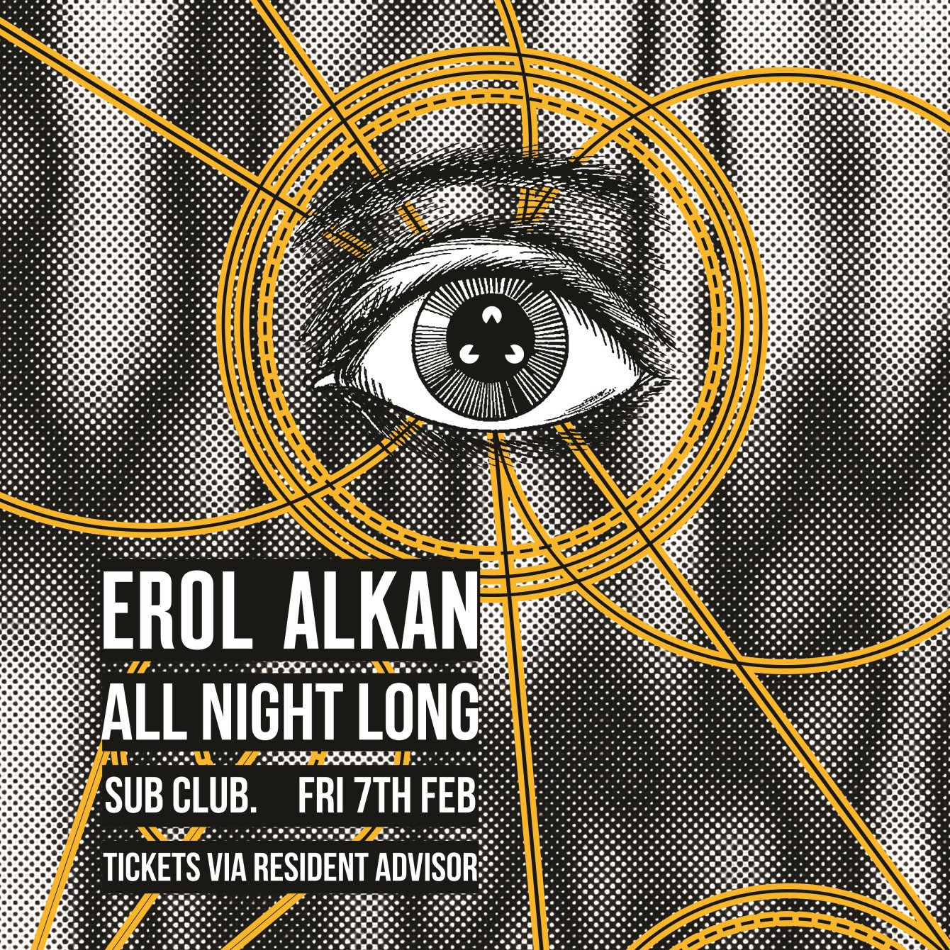 Erol Alkan - 4 Hour set - Flyer back