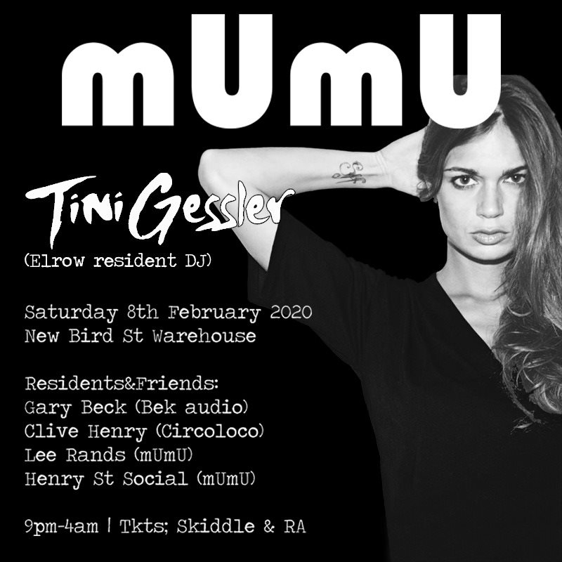mUmU with Tini Gessler & Gary Beck - Flyer front