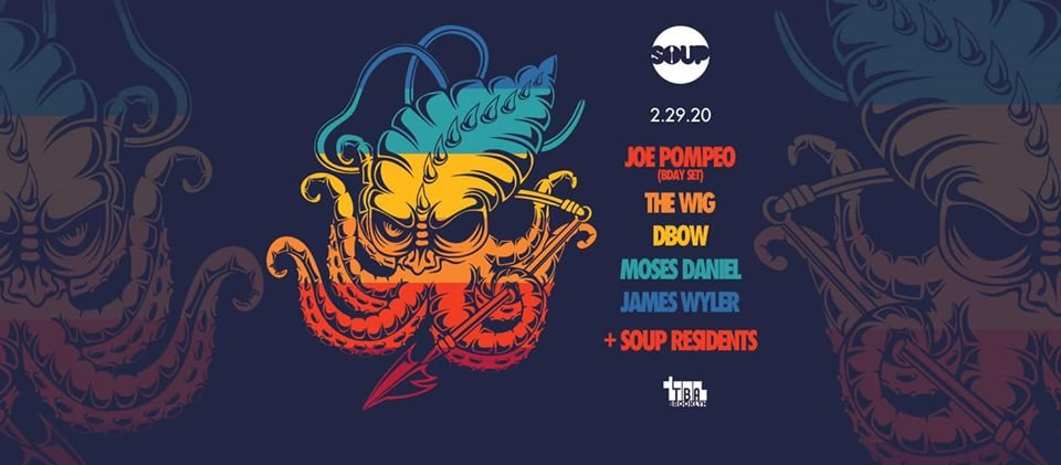 Soup x Fam - Joe Pompeo's Bday - Flyer front
