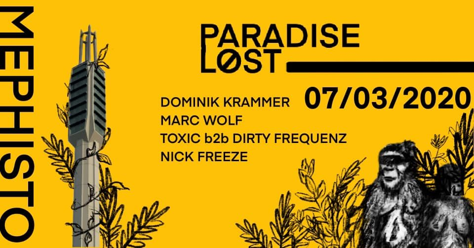 Paradise Lost - Flyer front