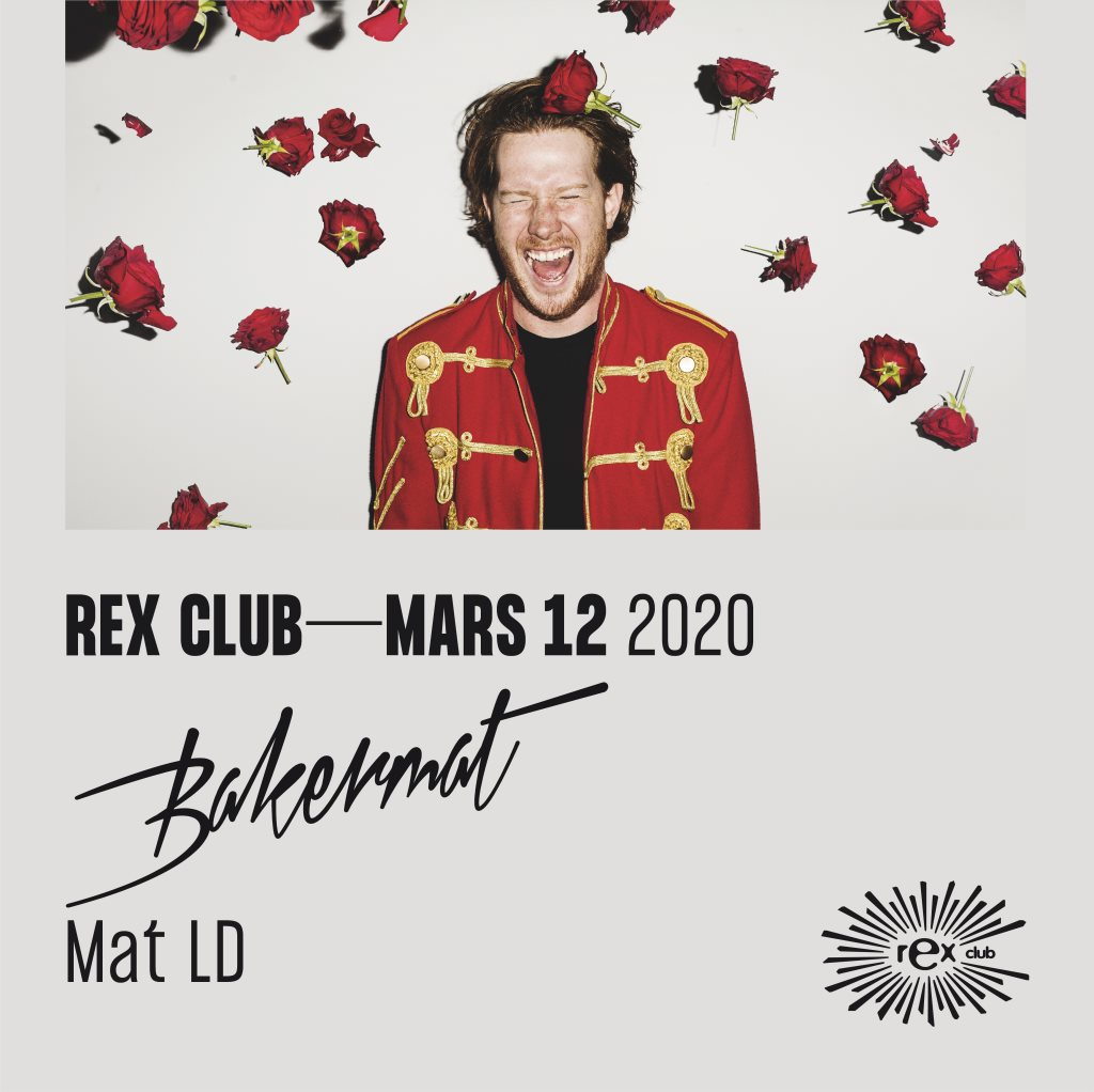 Rex Club Présente: Bakermat & Mat Ld - Flyer front