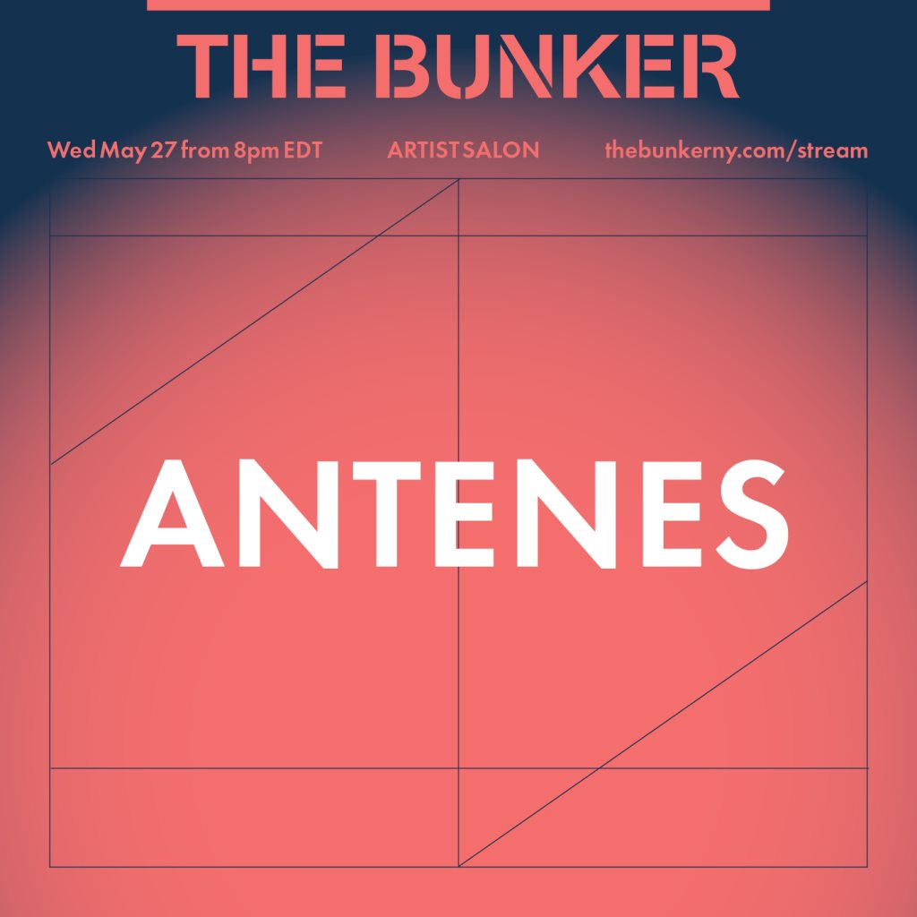 The Bunker Artist Salon: Antenes - Flyer back