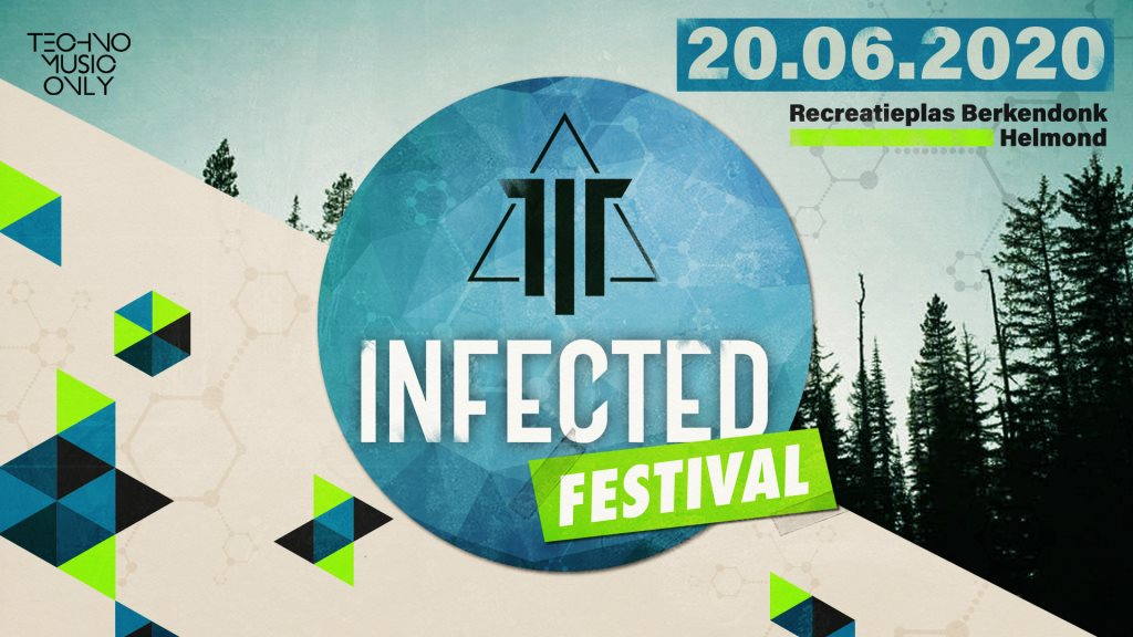 Infected Festival 2020 - Flyer front