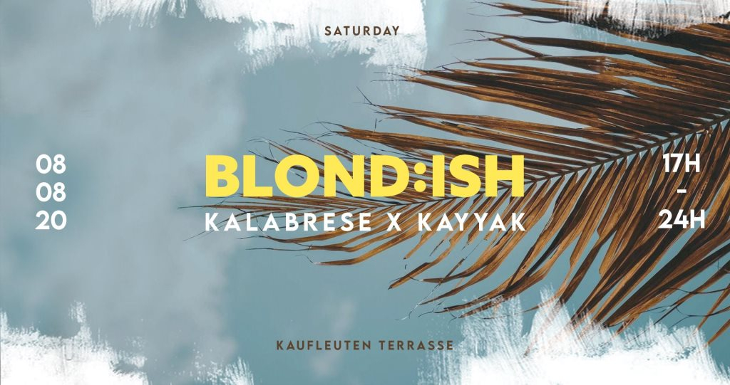 Blond:ish - Kaufleuten Terrasse (Outdoor) - Flyer front